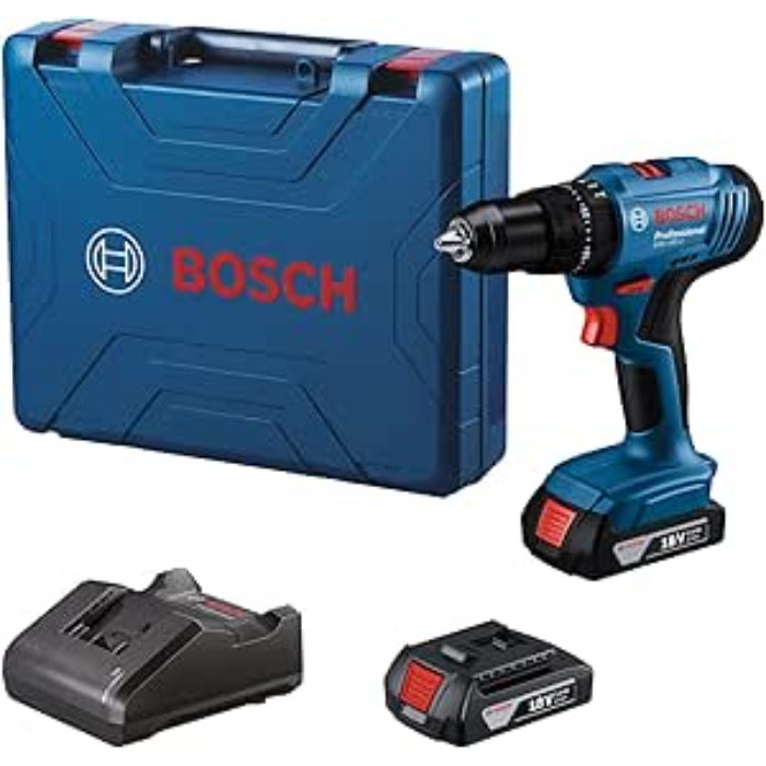 Bosch 18V Battery Drill GSB 183-LI Malaysian Made with 2 Batteries Model 06019K91K0
